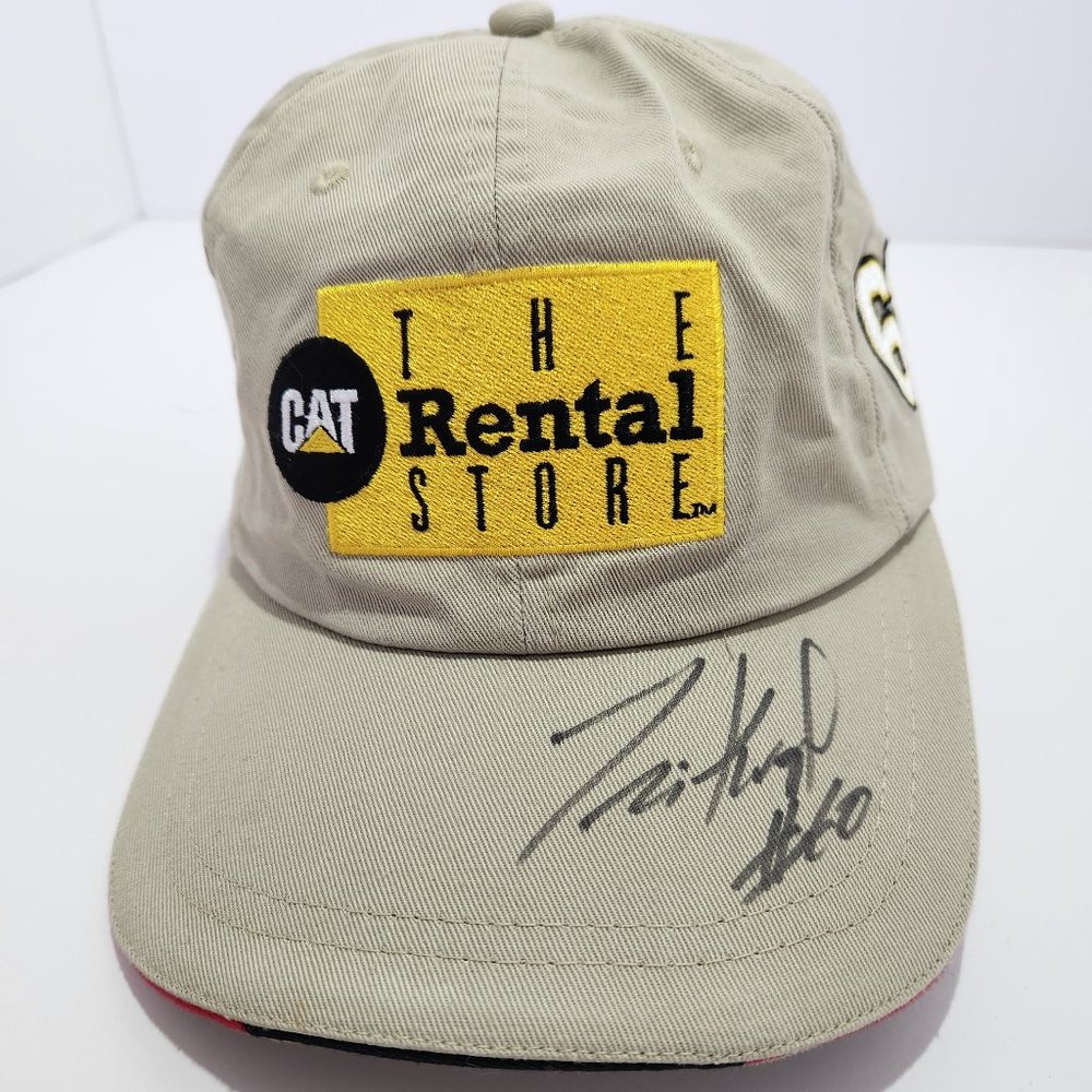 2001 Nascar CTS #60 Travis Kvapil - Cat Diesel Racing baseball cap